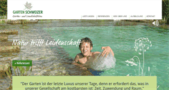 Desktop Screenshot of garten-schweizer.de